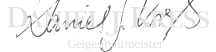 Geigenbaumeister Daniel J. Kreß - Logo